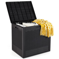 Lada depozitare de gradina Costway NP12725BN (Brown) Thumb