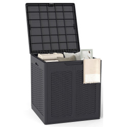 Lada depozitare de gradina Costway NP12726BN (Brown) Thumb