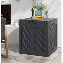 Lada depozitare de gradina Costway NP12726BN (Brown)