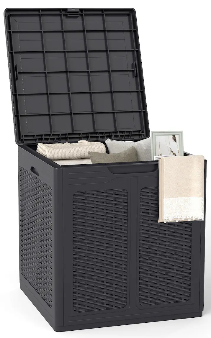 Lada depozitare de gradina Costway NP12726BN (Brown) - 2