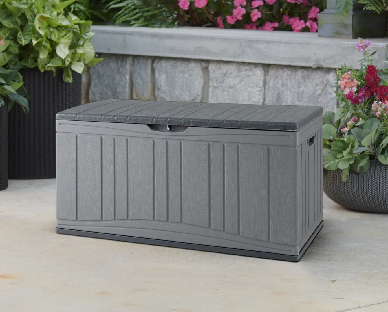 Lada depozitare de gradina Costway NP12851HG (Grey)