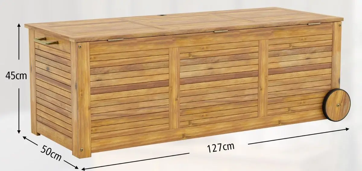 Lada depozitare de gradina Costway OP71258 (Natural)