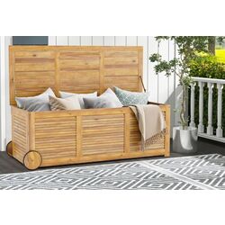 Lada depozitare de gradina Costway OP71258 (Natural) Thumb