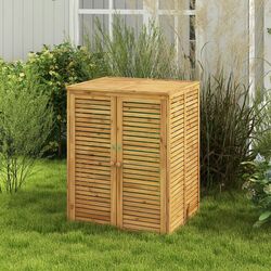 Шкаф для мусорного контейнера Costway GT4245NA (Natural)