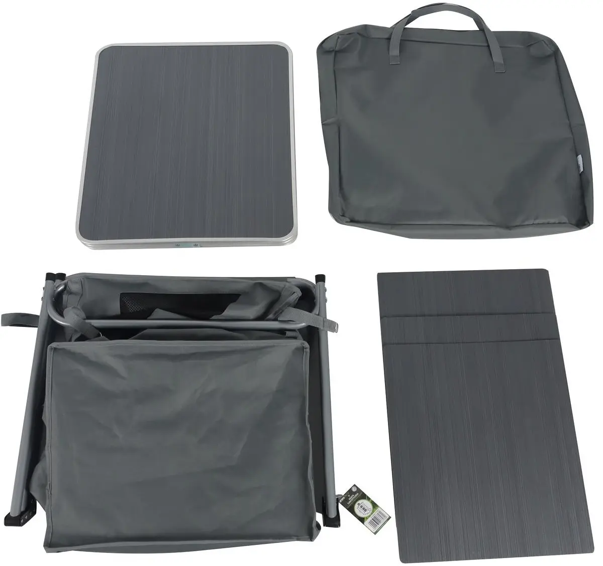 Складной шкафчик Enero Camp 1066080 (Grey) - 9