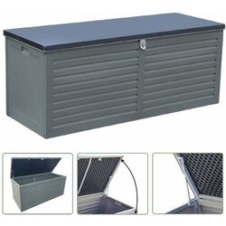 Садовый сундук GardenLine BOX5535 (Gray/Black) Thumb