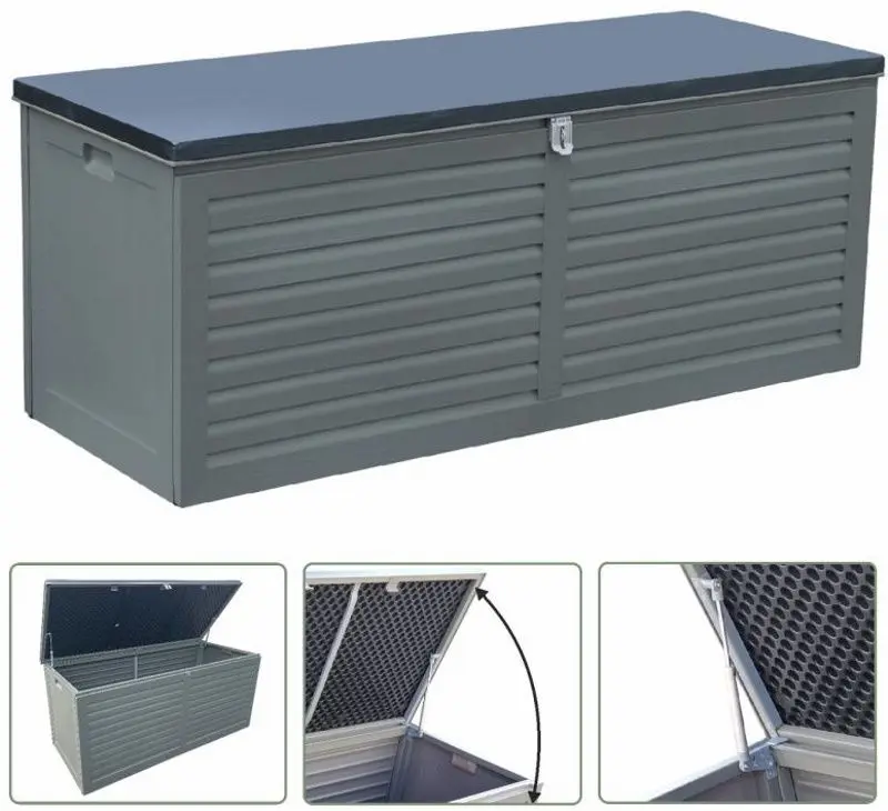 Садовый сундук GardenLine BOX5535 (Gray/Black) - 3