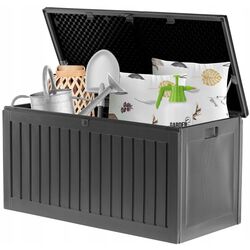 Садовый сундук GardenLine BOX6311 (Grey/Black) Thumb