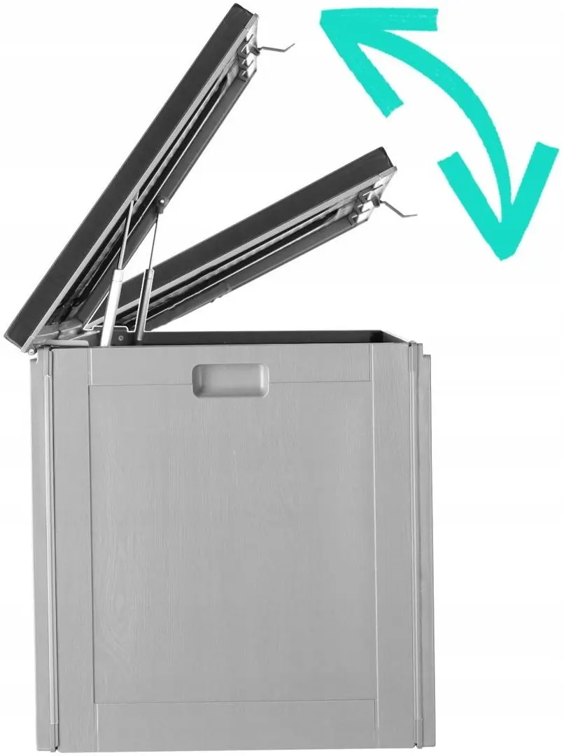 Садовый сундук GardenLine BOX6328 (Grey/Black)