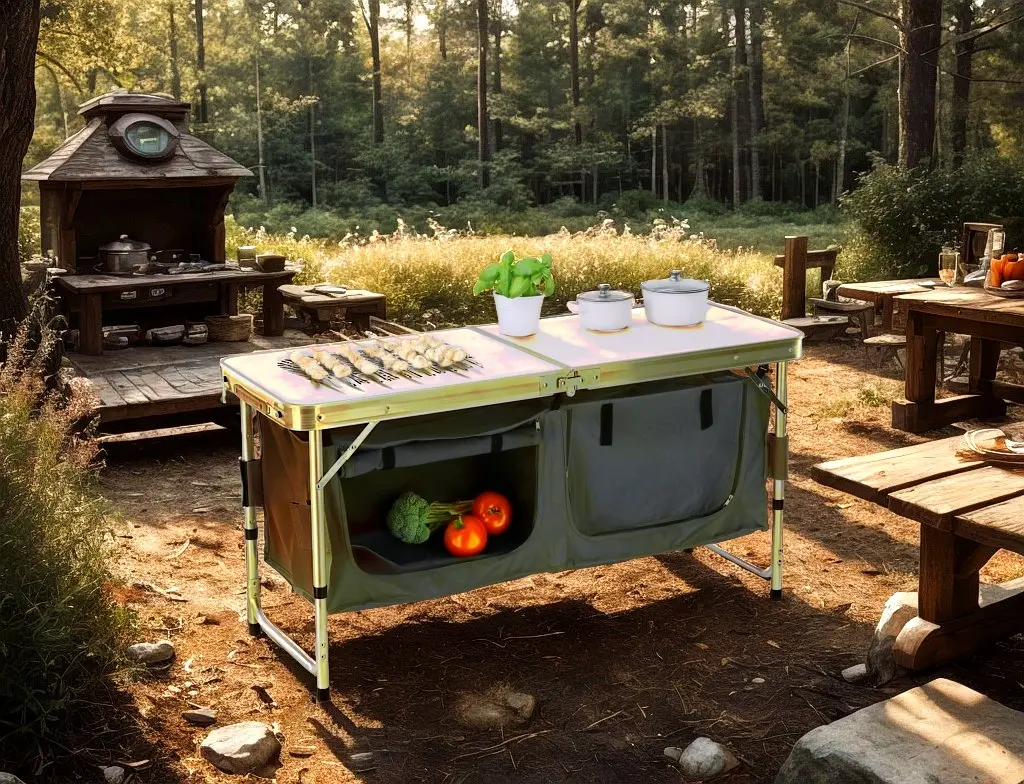 Bucatarie pliabila GardenLine OXE8432 (Black)