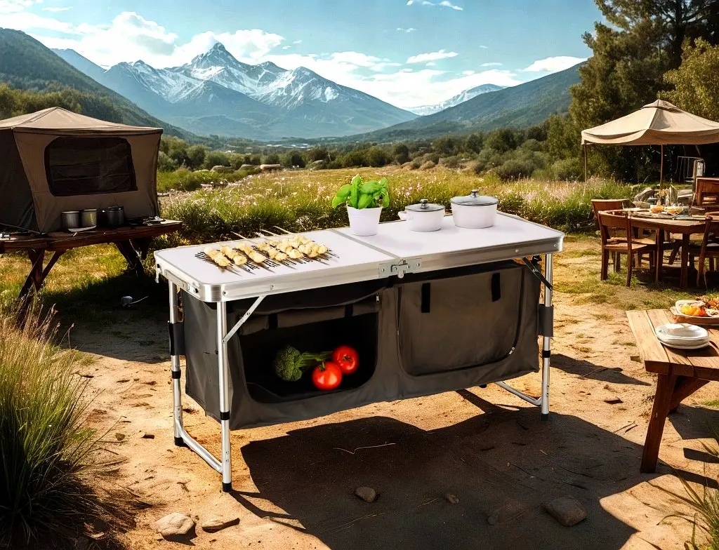 Bucatarie pliabila GardenLine OXE8432 (Black)