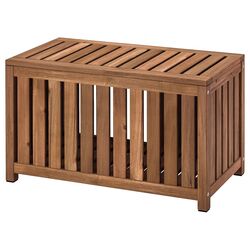 Садовый сундук Ikea Nammaro 80x40x45 (Светло-коричневая Морилка) Thumb