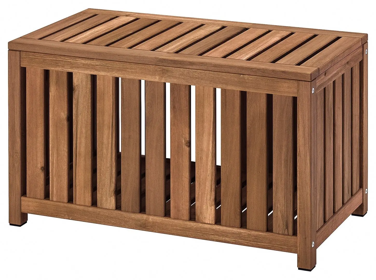 Садовый сундук Ikea Nammaro 80x40x45 (Светло-коричневая Морилка) - 4