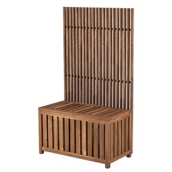 Lada depozitare de gradina Ikea Nammaro 80x68x140 (Maro Deschis Vopsit)