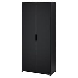 Шкаф Ikea Bror 85x40x191 (Черный)