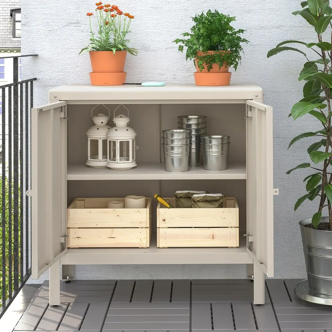 Тумба Ikea Kolbjorn 80x81 (Бежевый)