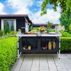 Dulap pliabil Jumi OM-282056 (Grey/Black) Thumb