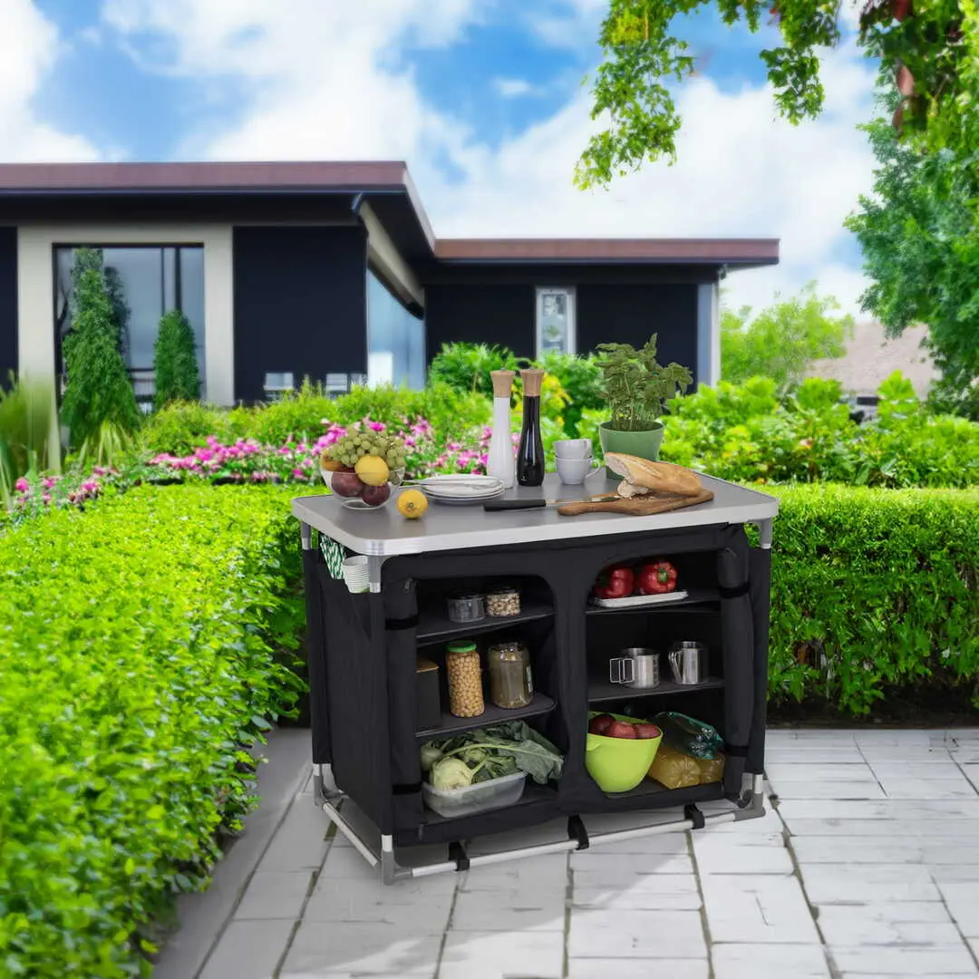 Dulap pliabil Jumi OM-282186 (Grey/Black)