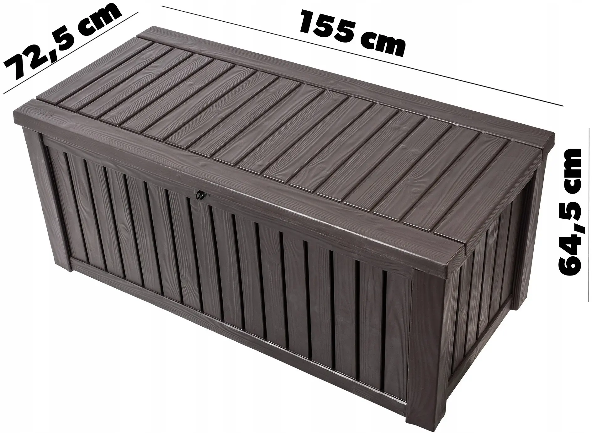 Lada depozitare de gradina Keter 001088 (Brown) - 7