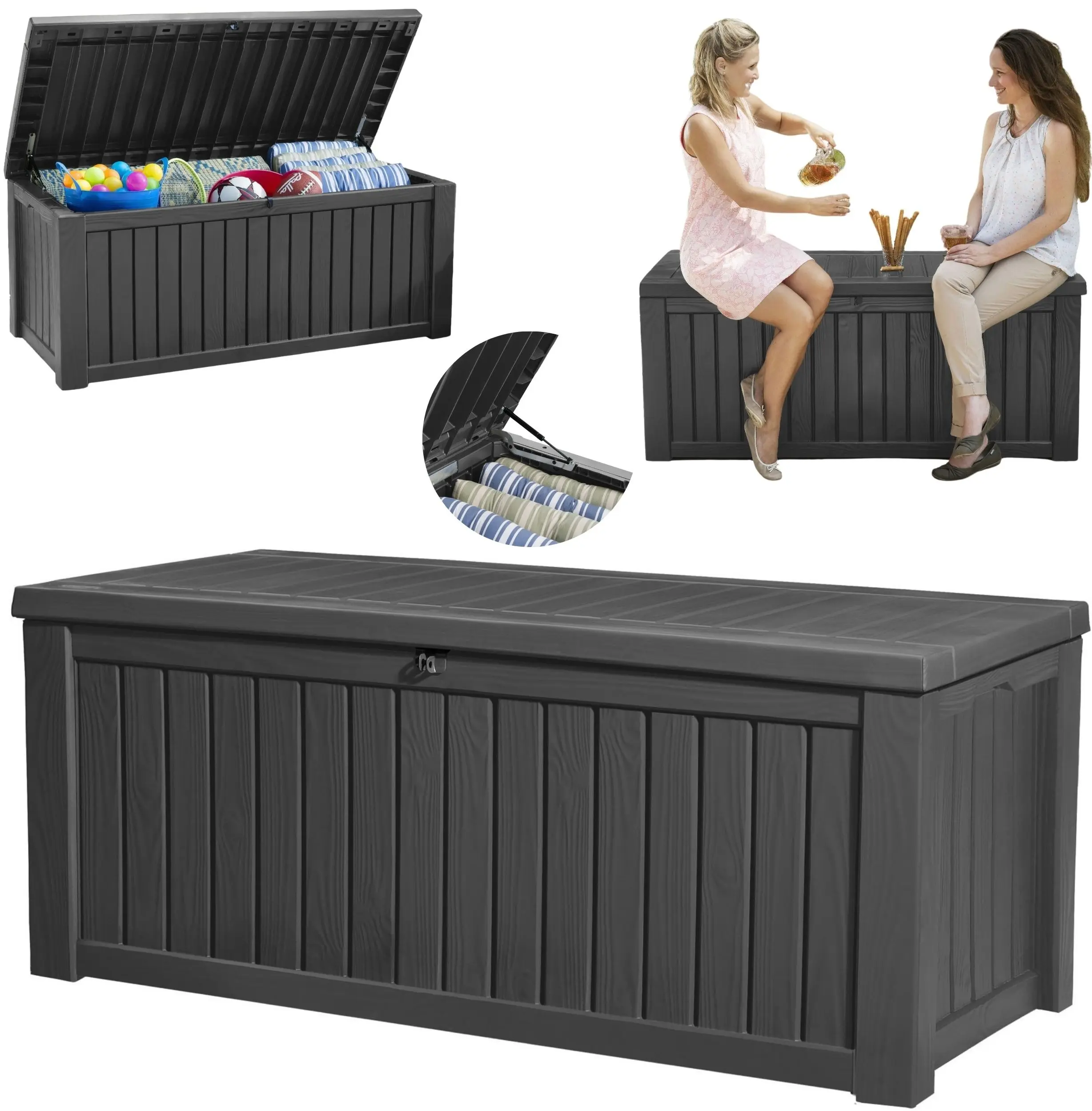 Lada depozitare de gradina Keter 4978 (Black) - 3