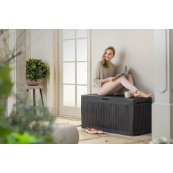Lada depozitare de gradina Keter Comfy 56125 270L (Graphite) Thumb