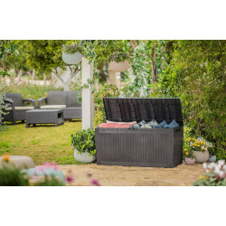 Lada depozitare de gradina Keter Comfy 56125 270L (Graphite) Thumb