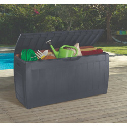 Садовый сундук Keter Hollyywood 270L (Grey) Thumb