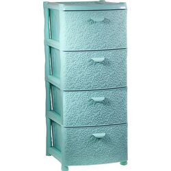 Комод М-пластика Кружево М2819 (4 секции)