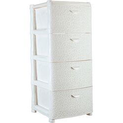 Комод М-пластика Кружево М2819 (White)