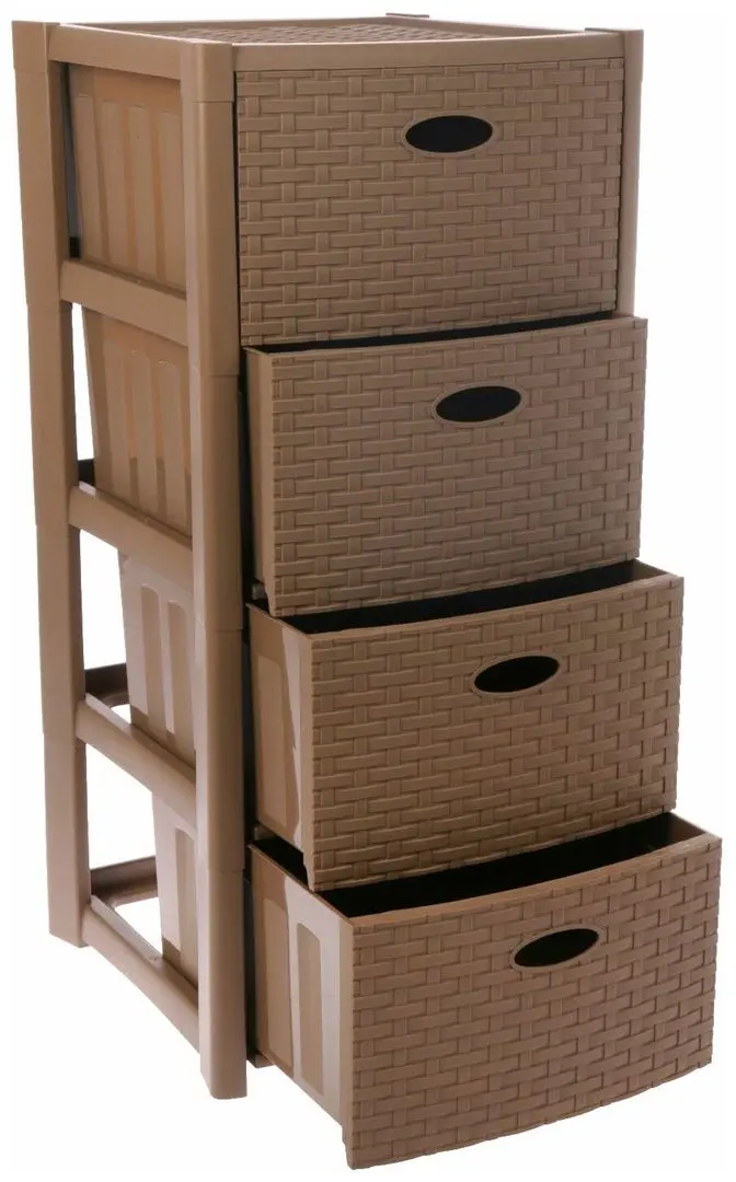 Комод М-пластика Стиль Ротанг М2736 (Beige)