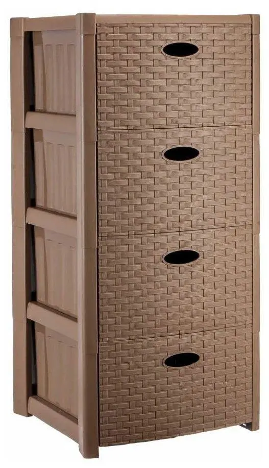 Комод М-пластика Стиль Ротанг М2736 (Beige)