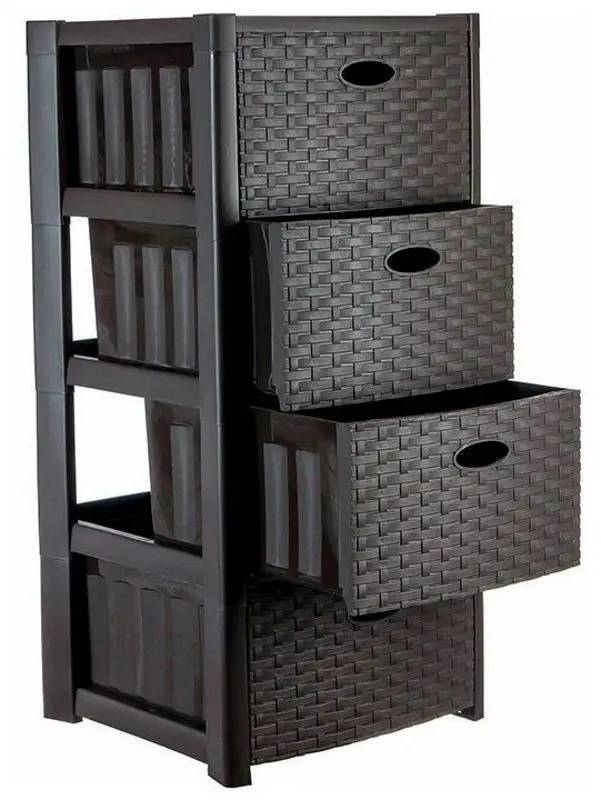 Комод М-пластика Стиль Ротанг М2736 (Brown) - 4