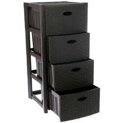 Комод М-пластика Стиль Ротанг М2736 (Brown) Thumb