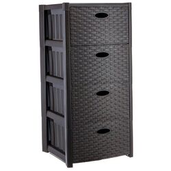 Комод М-пластика Стиль Ротанг М2736 (Brown)