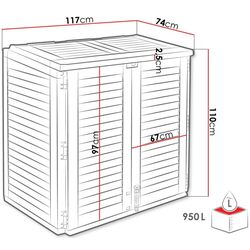 Dulap Mirjan24 Elatior/Maxibox (Gray) Thumb