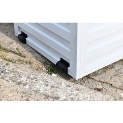 Lada depozitare de gradina Mobhaus Padmo (White/Black) Thumb