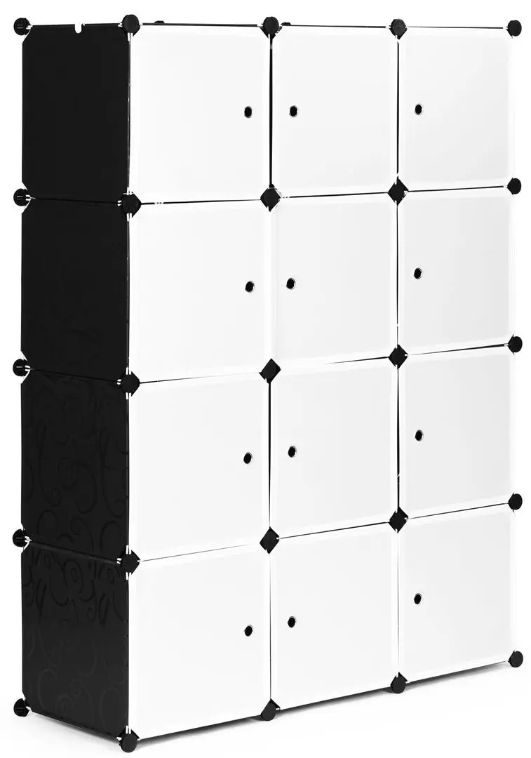 Модульный шкаф Modern Home PJJCBS0010 (White/Black) - 3