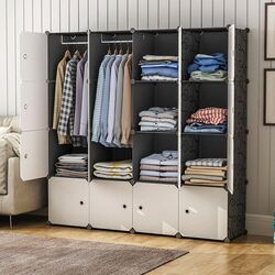 Модульный шкаф Modern Home PJJCBS0010 (White/Black)