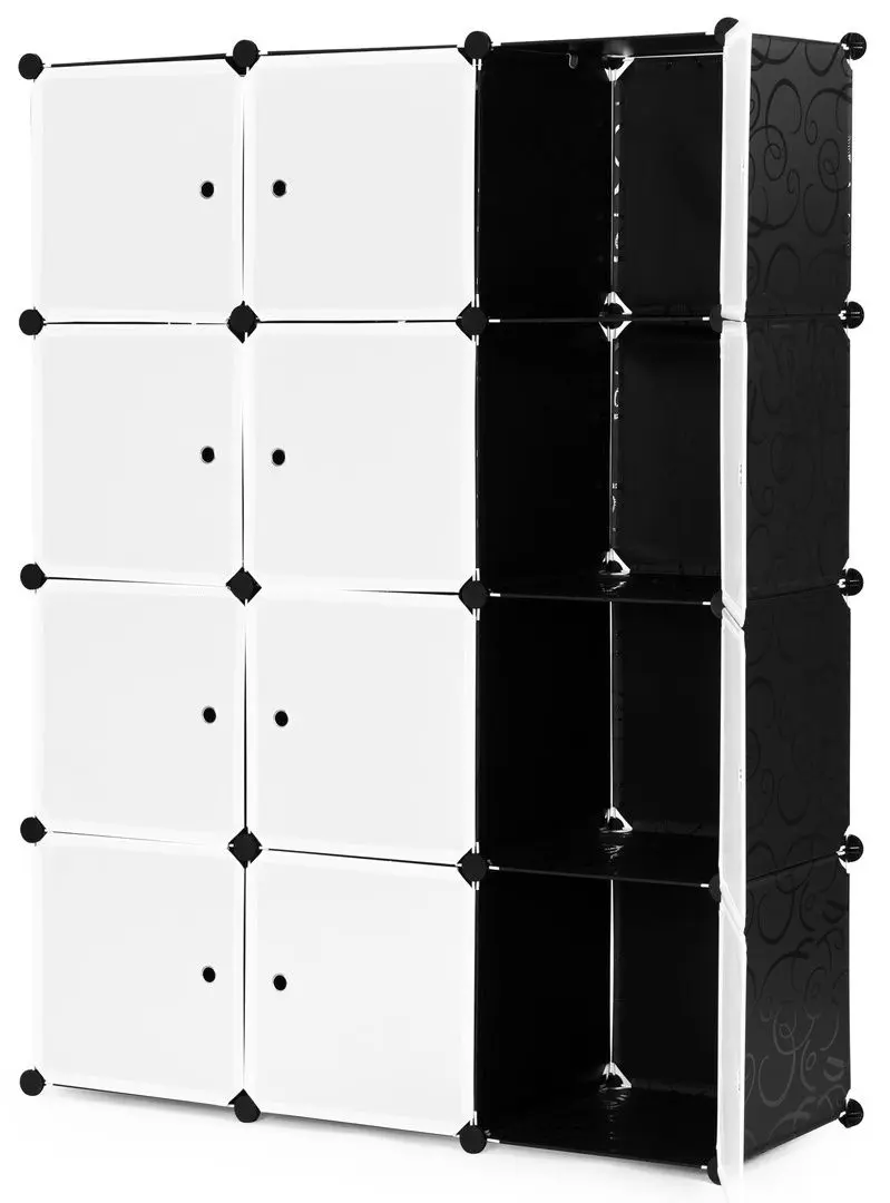 Модульный шкаф Modern Home PJJCBS0010 (White/Black) - 4