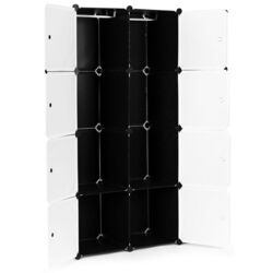 Модульный шкаф Modern Home PJJCBS0012 (White/Black) Thumb