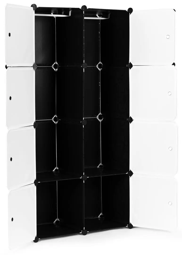 Модульный шкаф Modern Home PJJCBS0012 (White/Black) - 4