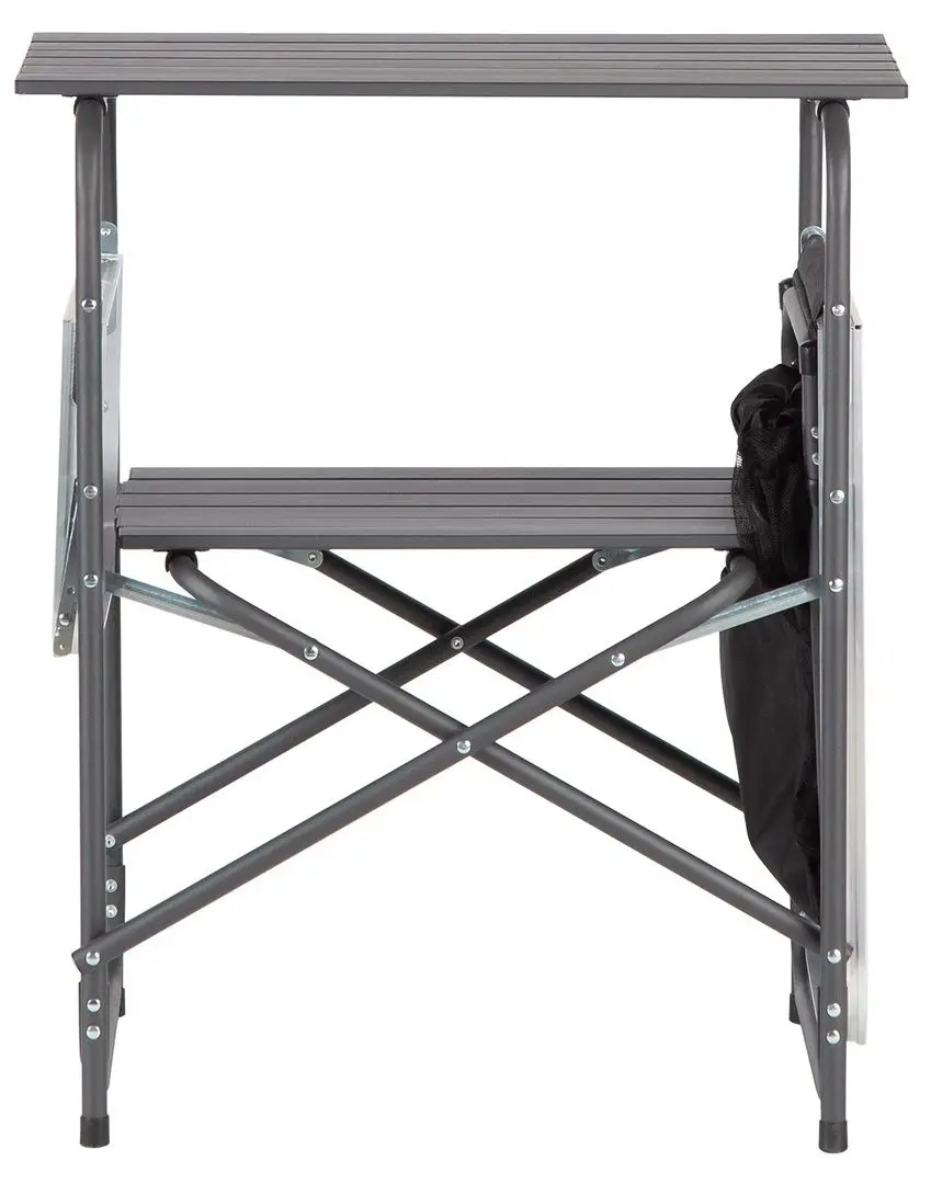 Cкладной шкаф Nils Camp NC3040 (Black/Silver)