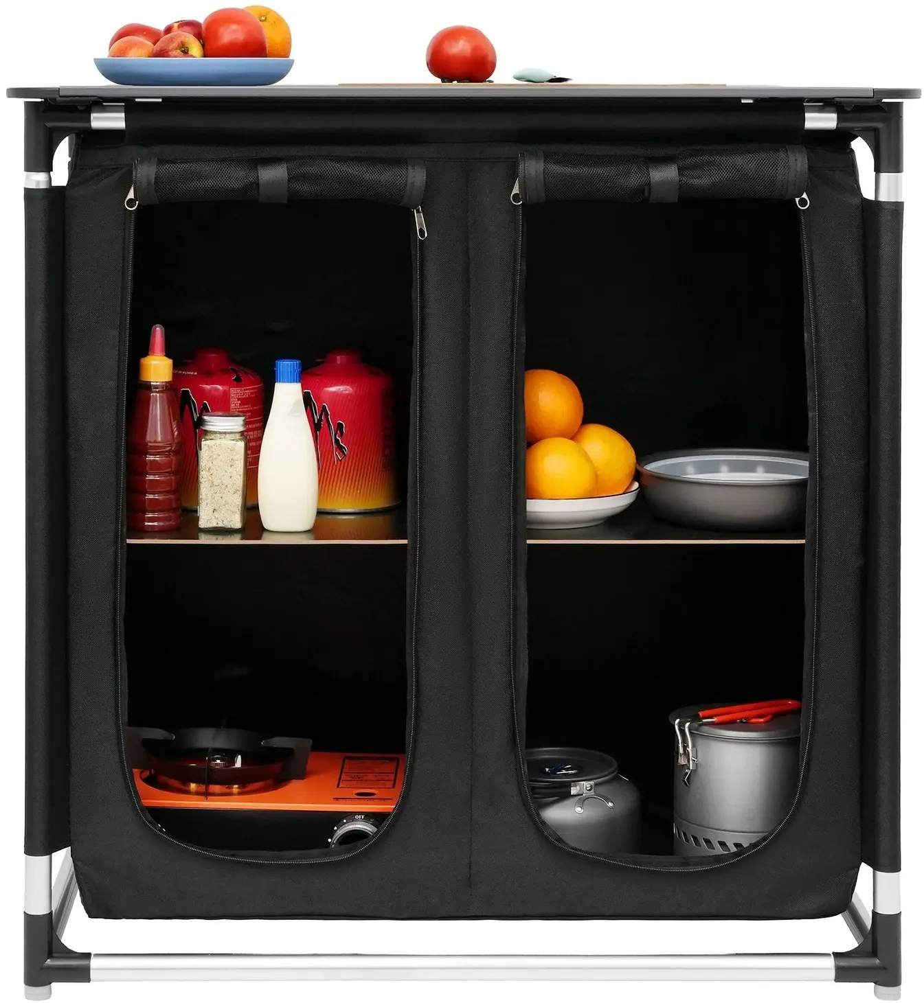 Dulap pliabil Nils Camp NC3032 (Black) - 4