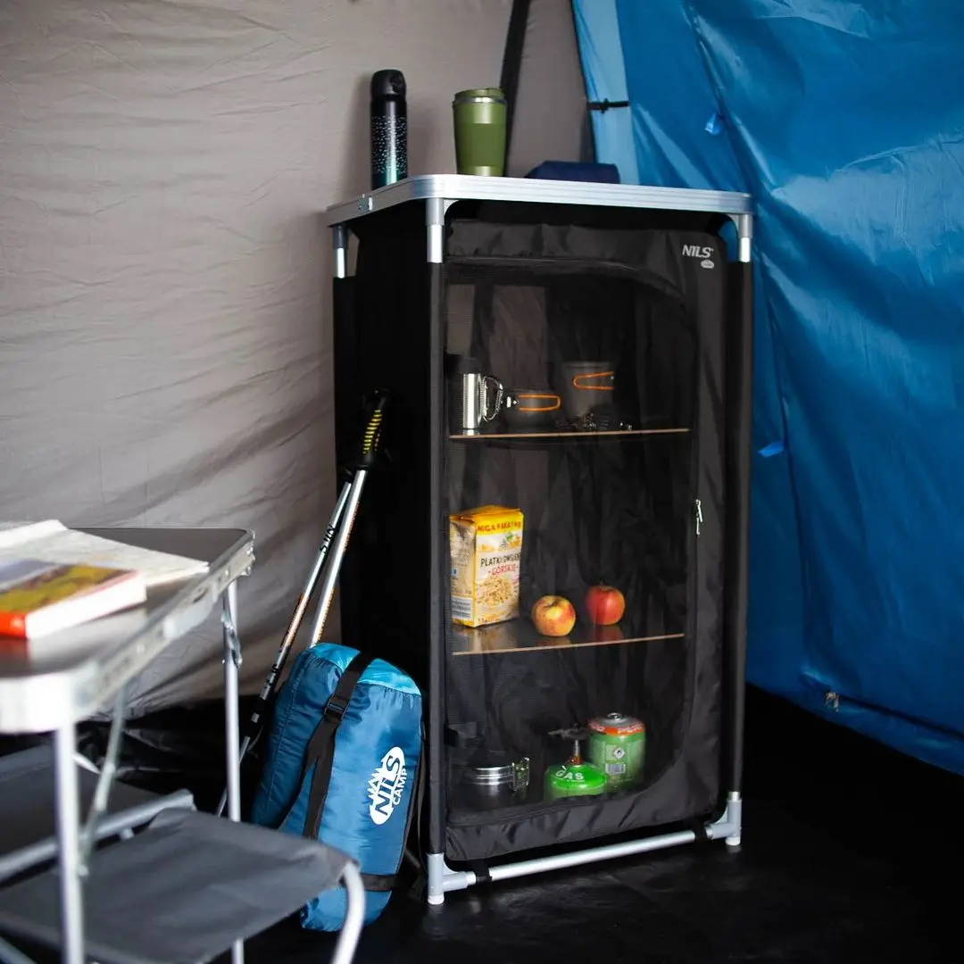 Складной шкаф Nils Camp NC3036 (Black)