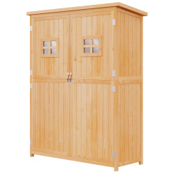 Cадовый шкаф Outsunny 845-210 (Natural) Thumb