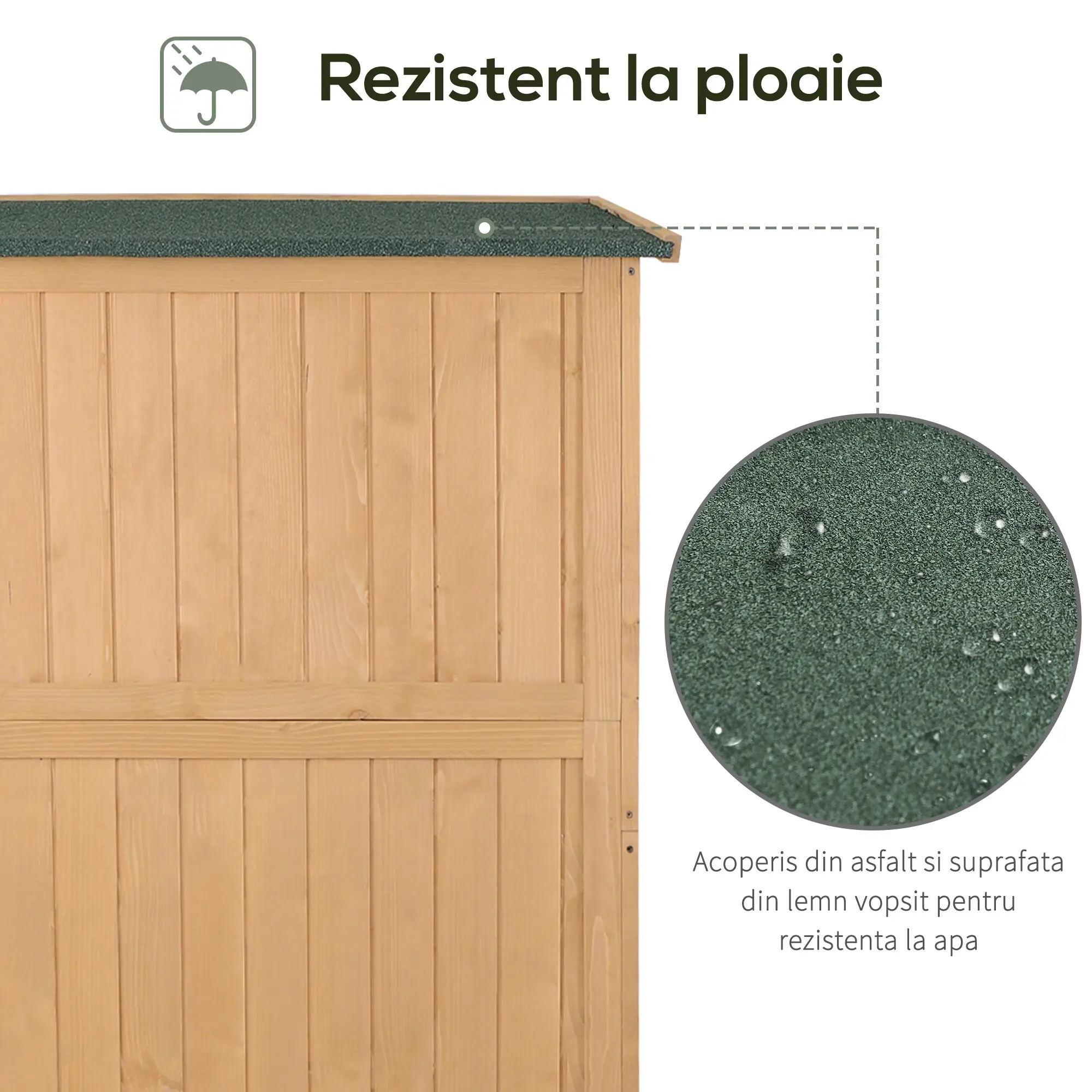 Cадовый шкаф Outsunny 845-210 (Natural)