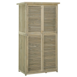 Cадовый шкаф Outsunny 845-215GY (Natural) Thumb