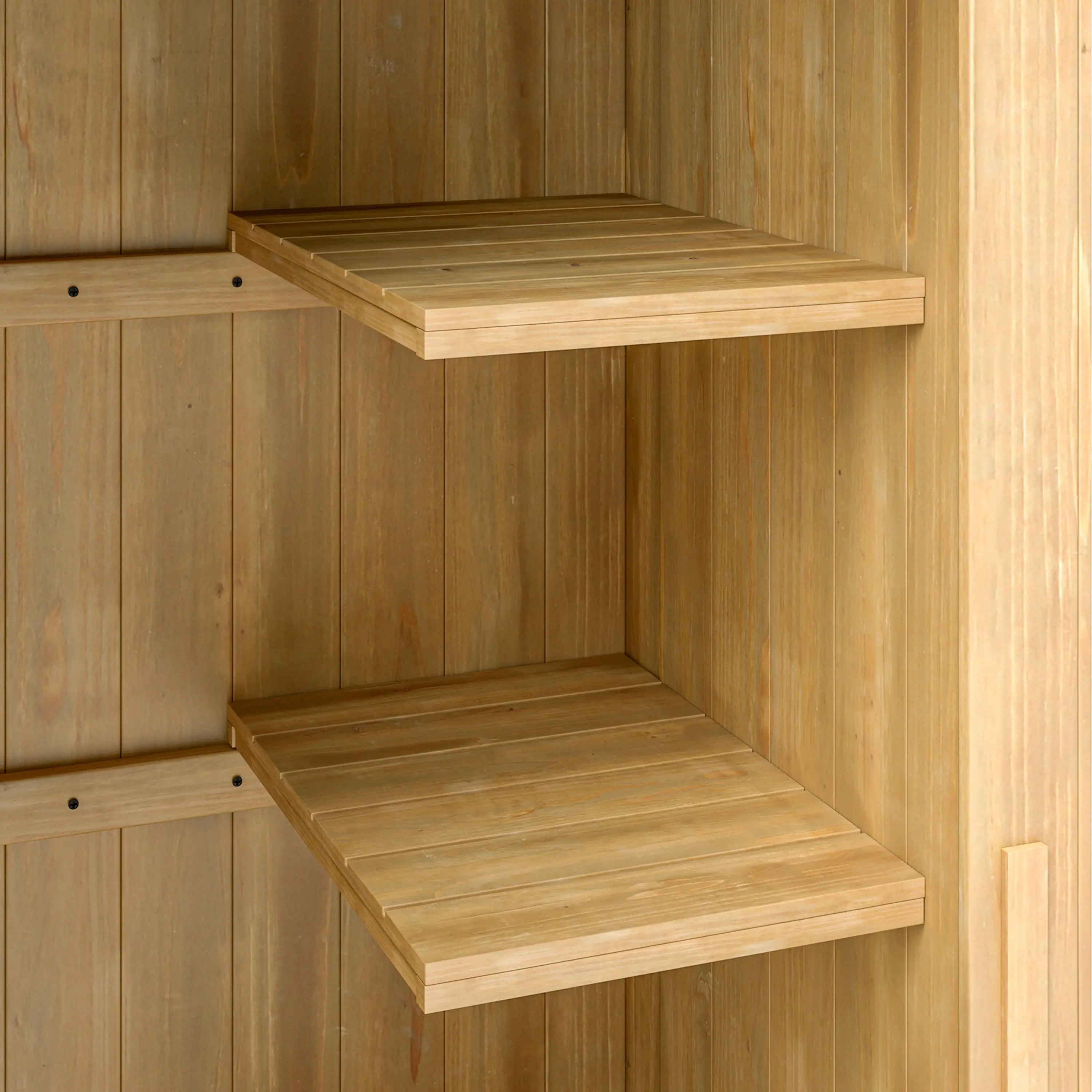 Cадовый шкаф Outsunny 845-246ND (Natural) - 6