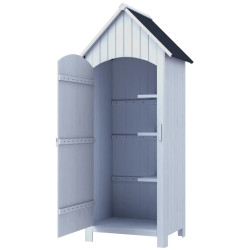 Cадовый шкаф Outsunny 845-246WT (White) Thumb