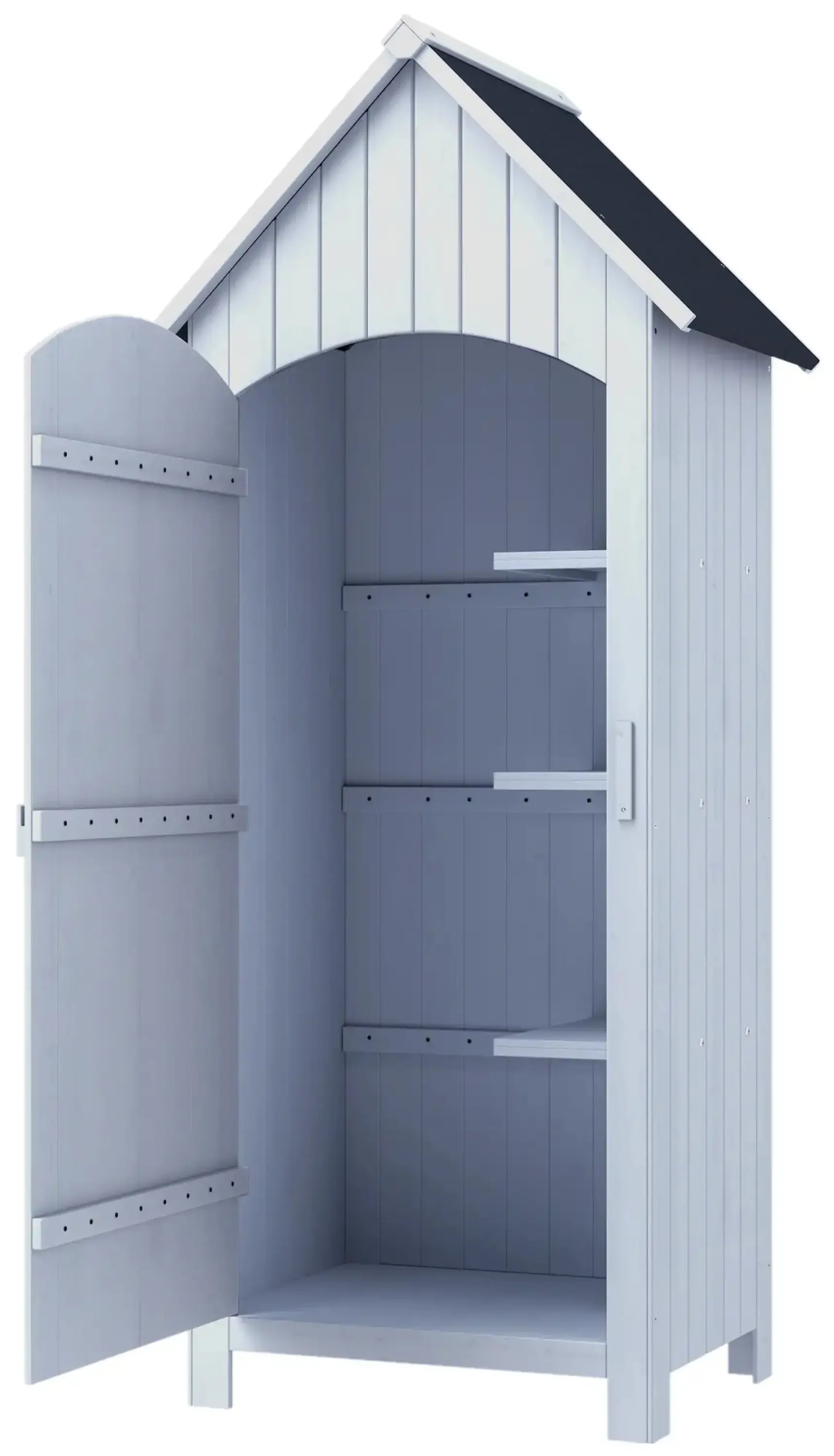 Cадовый шкаф Outsunny 845-246WT (White) - 3